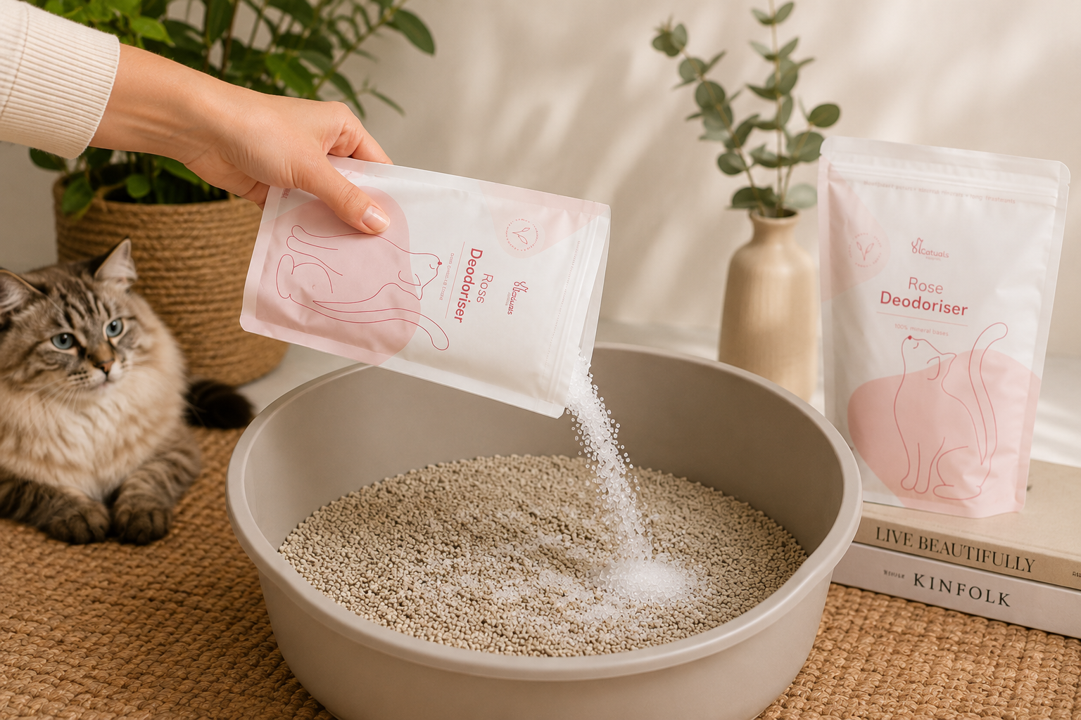 Catuals® Organic Cat Litter Deodoriser
