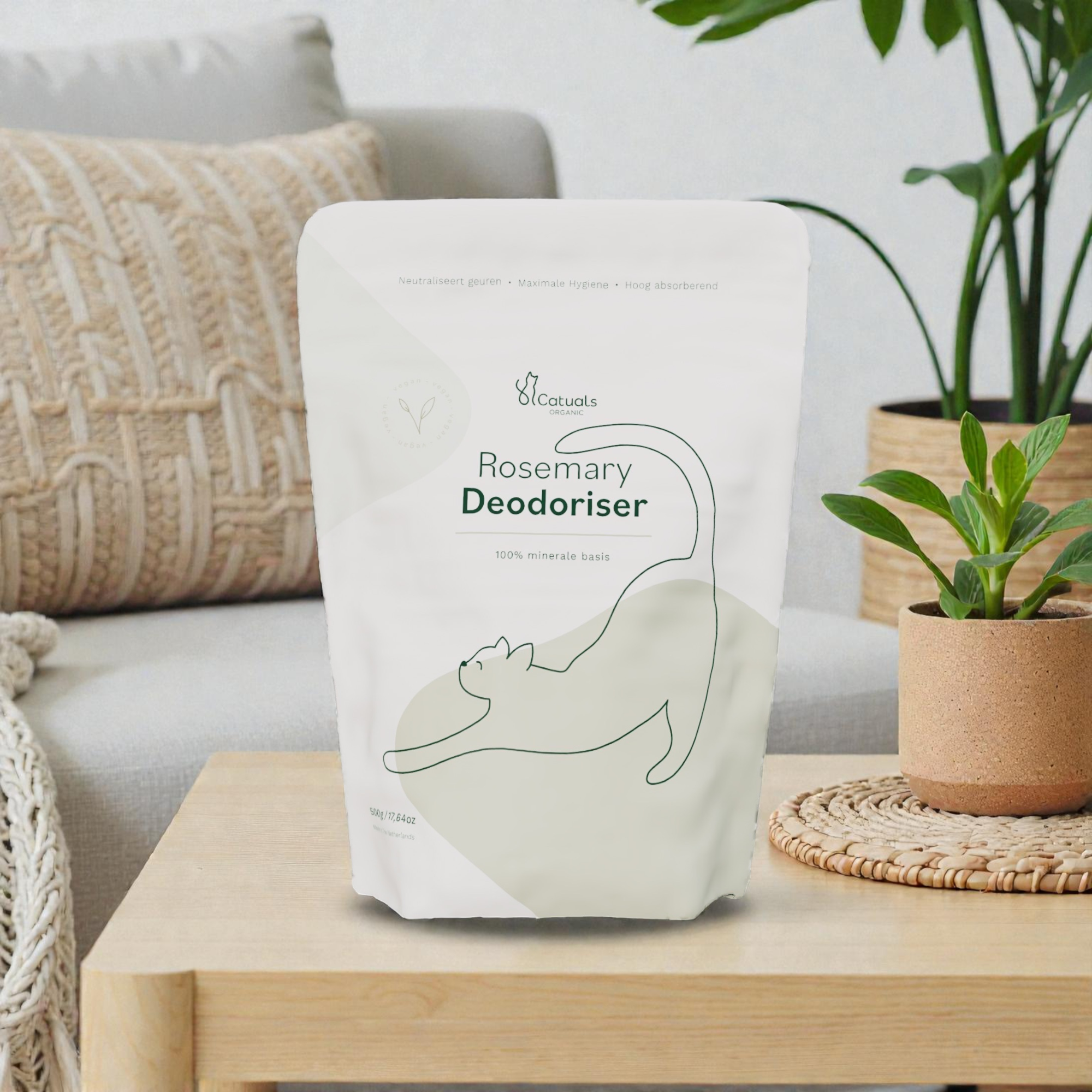 Catuals® Organic Cat Litter Deodoriser