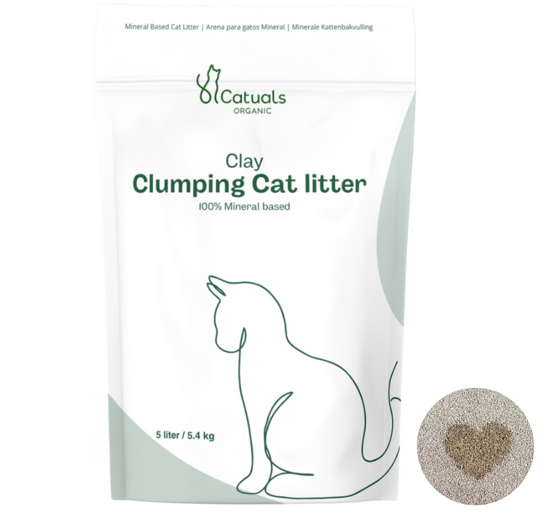 Catuals Clay Clumping Cat Litter