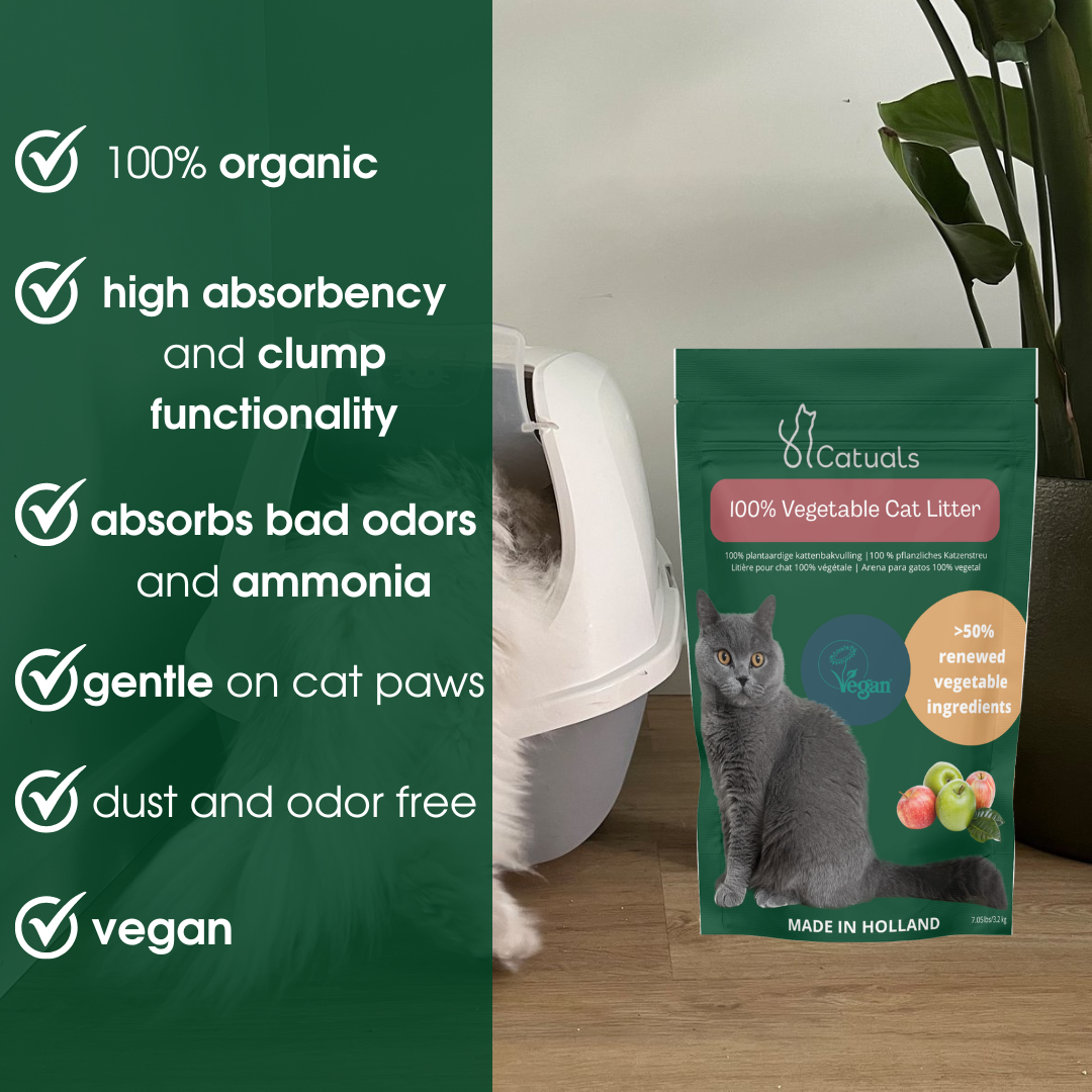 Catuals Vegetable Clumping Cat Litter